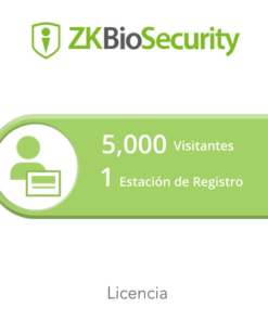 ZK-BS-VIS-P1 - ZK-BS-VIS-P1-ZKTECO-Licencia para ZKBiosecurity permite la gestion de 5 mil visitantes y 1 estacion de registro - Relematic.mx - ZKBSVISP1-p