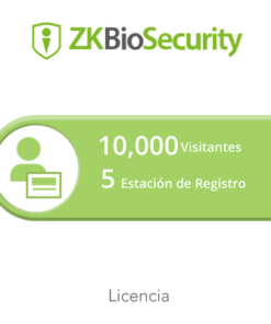 ZK-BS-VIS-P5 - ZK-BS-VIS-P5-ZKTECO-Licencia para ZKBiosecurity permite la gestion de 10 mil visitantes y 5 estaciones de registro - Relematic.mx - ZKBSVISP5-p