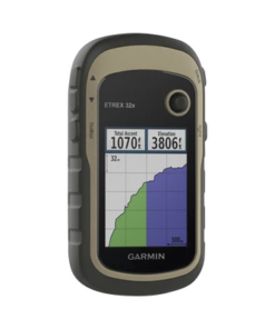 10-02257-00-GARMIN-GPS Portátil eTrex 32x Outdoor / Pantalla TFT Transflectiva 2.2 Pulgadas / Resolución 240x320 Pixeles / Brújula 3 Ejes / Altímetro Barométrico / GPS + GLONASS / 8 GB Memoria / IPX7 / Compatible ANT+