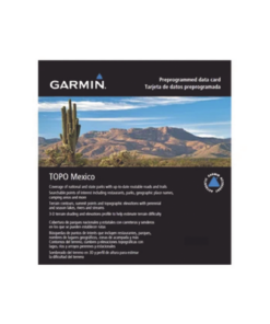 10-C1099-00-GARMIN-Mapa topográfico de todo México, contienen información de terreno, elevación, cumbres, ríos, lagos y arroyos.