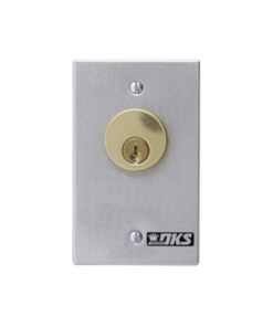 1206-080-DKS DOORKING-Interruptor con llave con cilindro Mortise para interior