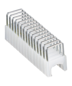 450-002-KLEIN TOOLS-Paquete de 300 Grapas con Aislamiento,  para Cables Coaxiales (RG59, RG6/6Q) y de Datos (CAT3/5e/CAT6/6A) de hasta 5/16'' × 5/16'' (8 mm × 8 mm) de tamaño.