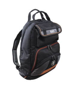 55475-KLEIN TOOLS-Mochila para Herramientas Tradesman Pro™ de 44.5 cm en Color Negro con 35 Bolsillos (No incluye herramientas).