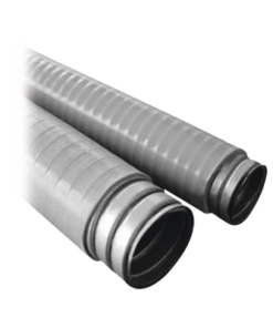 ANC-COT112-ANCLO-Tubo Flexible tipo Liquidtight de 1 1/2" (38 mm). Acero + Forro PVC. Rollo de 30 Metros.