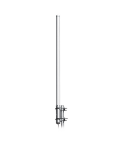ANT125F-2-TELEWAVE, INC-Antena Colineal de Fibra de Vidrio, Omnidireccional de Banda Aérea para Base, 118-138 MHz, 18 MHz de Ancho de Banda, Ganancia de 2.5 dBd, 500 Watt, N Hembra.