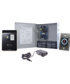 CONTACTLESS2-SYSCOM-Sistema Completo de Acceso sin contacto Facial SUPREMA, Incluye Lector Biometrico FS2AWB, boton de salida ACCESSK! y fuente