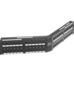 DPA486X88TGY-PANDUIT-Panel de Parcheo de Impacto (110), Angulado, Categoría 6A, de 48 Puertos, 2UR