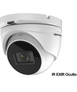 E4K-TURBO-Z-EPCOM PROFESSIONAL-Eyeball 4K (8 Megapixeles)TURBOHD / Lente Mot. 2.7 a 13.5 mm / Potente IR EXIR 60 mts / Exterior IP67 / 9 a 15 Vcc