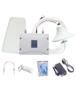 EP20-TB-4G-EPCOM-Kit Amplificador de Señal Celular 4G LTE, 3G y Voz. Funciona con Todos los Operadores. Soporta Múltiples Dispositivos y Tecnologías. Hasta 1000 metros cuadrados de Cobertura