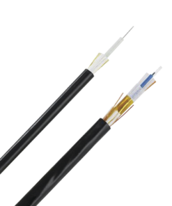 FOCRX12Y-PANDUIT-Cable de Fibra Óptica de 12 Hilos, Multimodo OM3 50/125 Optimizada, Interior/Exterior, Loose Tube 250um, No Conductiva (Dieléctrica), OFNR (Riser), Precio Por Metro