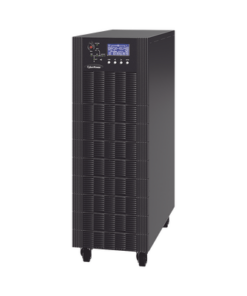 HSTP3T30K100P5M-CYBERPOWER-UPS Trifásico de 30 kVA/27 kW, Topología Online Doble Conversión, Voltaje de 208/220 Vca de L-L, Respaldo de 5 Minutos al 100% de Carga, Incluye Módulo y Banco de Baterías