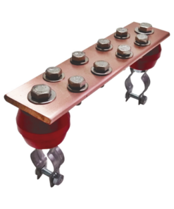 LP-BU-TZ-LINKEDPRO BY EPCOM-Barra de Unión con 1000 A de Capacidad. Incluye Montaje para Torre y Aisladores.