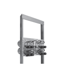 M106-860-4TP-TELEWAVE, INC-Combinador en Panel para Rack 19" 851-869 MHz, 4 Canales (6" Diam.) 500 kHz, 100 Watt, N Hembras.
