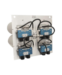 M107-450-3TP-TELEWAVE, INC-Combinador en Panel para Rack 19" 400-512 MHz, 3 Canales (7" Diam.) 250 kHz, 100/150 Watt, N Hembras.