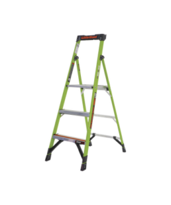 MIGHTYLITE-5-IA-Little Giant Ladder Systems-Escalera de Aluminio + Fibra de Vidrio de 1.5m con Soporte para Herramienta. !La Más Liviana del Mundo! (SKU 15365-001).