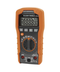MM-400-KLEIN TOOLS-Multímetro Digital de Rango Automático de  600 V,  incluye Batería. 