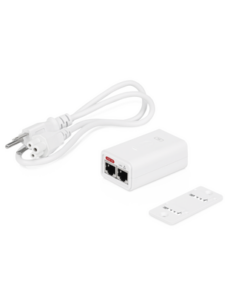POE-24-7W-G-WH-UBIQUITI-Adaptador PoE Ubiquiti Gigabit de 24 VDC, 0.3 A