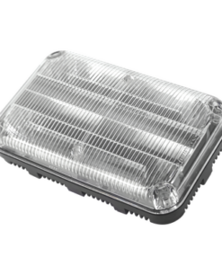 QL-64C-BB-FEDERAL SIGNAL-Luz de advertencia Quadraflare LED con flasher integrado y mica transparente, color azul