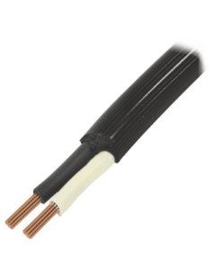 RQ34/100M-INDIANA-Cable Eléctrico de Uso Rudo 2 Hilos Calibre 12 AWG, Hasta 600 V. Rollo de 100 m.