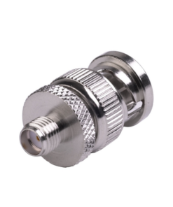 RSA-3476-RF INDUSTRIES,LTD-Adaptador en Línea de Conector SMA Hembra a BNC Macho, Níquel/ Oro/ Teflón.