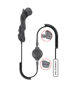 SPM1733-PRYME-MICRÓFONO DE VIBRACIÓN DE CRÁNEO P/ MOTOTOLA HT750/ 1250/ 1550/  PRO5150/ 5550/ 7150.