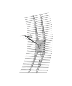 SV360-SF7SNM-SINCLAIR-Antena Direccional Parabólica de Rejilla, 435-455 MHz, 15 dBd de Ganancia, 20 MHz de Ancho de Banda, 250 Watt, N Macho.