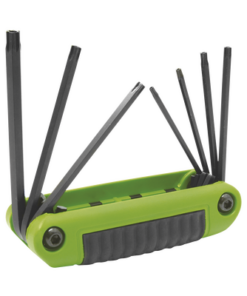 SYS-4977-TXT-URREA-Juego de 7 llaves Torx® tamper tipo navaja