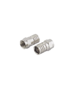 TT-CON-535-EPCOM TITANIUM-Conector F Macho, Plegable de Doble Blindaje para cable RG-59, Cuerpo de Bronce Niquelado.
