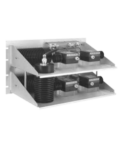 TW450-2HRB1-TELEWAVE, INC-Combinador Hibrido para Rack 19", 400-512 MHz, 2 Canales, Doble Aislador, 100/ 150 Watt, N Hembras.