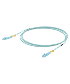 UOC-3-UBIQUITI-Jumper de Fibra Óptica Multimodo LC-LC duplex 10 G, 50/125 OM3, Color Aqua, 3 Metros