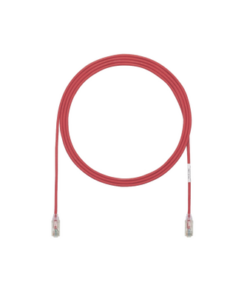UTP28SP10RD-PANDUIT-Cable de Parcheo TX6, UTP Cat6, Diámetro Reducido (28AWG), Color Rojo, 10ft 