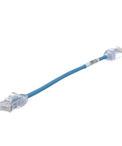UTP28SP8INBU-PANDUIT-Cable de Parcheo TX6, UTP Cat6, Diámetro Reducido (28AWG), Color Azul, 20.2 cm (8 Pulgadas)