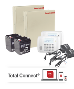 VISTA48DOBLE-HONEYWELL HOME RESIDEO-2 Paneles de Alarma VISTA48/6162RF Teclado Alfanumérico con Receptor Inalámbrico, Batería y Transformador