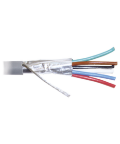 WZ12-VIAKON-Bobina de 305 metros de cable 8 conductores, 22 AWG, tipo CMR, de color gris para aplicaciones en Alarmas de intrusión /Control de acceso/Interfonos y TV porteros/Automatización/Audio y Voceo.