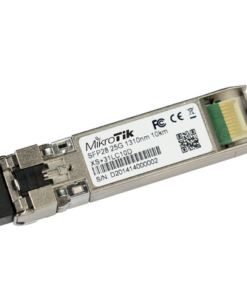 XS+31LC10D-MIKROTIK-Transceptor MiniGbic XSFP+ 1G/10G/25G LC Duplex para fibra Mono Modo 10 Kms