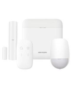 DS-PWA48-K-HIKVISION-(AX PRO) KIT de Alarma AX PRO / Incluye: 1 Hub con bateria de respaldo / 1 Sensor PIR / 1 Contacto Magnético / 1 Control Remoto / WiFi / Compatible con Hik-Connect P2P