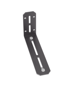 FR6LB-PANDUIT-Soporte en L de Montaje a Pared, o Parte Frontal o Posterior de Gabinetes, para Canaletas FiberRunner 4X4 o 6x4, Color Negro