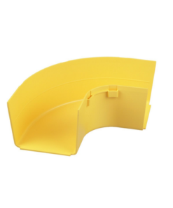 FRRA4X4YL-PANDUIT-Ángulo Recto a 90º Horizontal, Para Canaletas FiberRunner™ 4X4, Color Amarillo