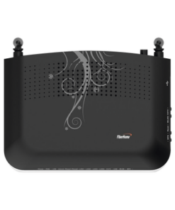 HG6244C-FIBERHOME-ONU GPON con 4 puertos Gigabit Ethernet + 2 POTS + 1 USB + 1 CATV (RF) + WiFi 2.4 GHz, conector SC/APC