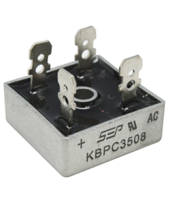 KBPC-3508-SYSCOM PARTS-Puente de Diodos Rectificador, 35A, 800 PIV, 29 x 29 mm.