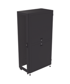 LP-60100-42U-R2-LINKEDPRO BY EPCOM-Gabinete para Telecomunicaciones Rack Estándar de 19", 42UR, 600 mm Ancho x 1000 mm Profundidad. Fabricado en Acero, Se envía el Gabinete Armado.