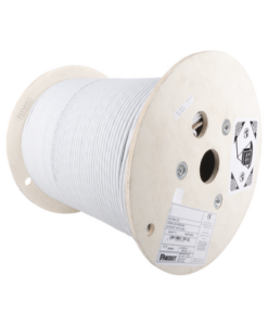 PFL6X04WH-CEG-PANDUIT-Bobina de Cable Blindado F/UTP de 4 Pares, Cat6A, Soporte de Aplicaciones 10GBase-T, LSZH (Libre de Gases Tóxicos), Color Blanco, 305 Metros (1000 Pies)
