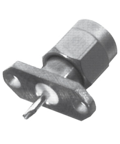 RSA-3221-RF INDUSTRIES,LTD-Conector SMA Macho de 2 Perforaciones, Montaje en Panel con Terminal Soldable, Níquel/ Oro/ Teflón.â€‹