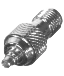 RSA-3408-1-RF INDUSTRIES,LTD-Adaptador en Línea, de Conector SMA Hembra a MMCX Macho, Oro/ Oro/ Teflón.