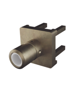 RSB-350-1-RF INDUSTRIES,LTD-Conector SMB Hembra (PIN Macho) Montaje Vertical para PCB, 75 Ohm, Oro/ Oro/ Teflón.