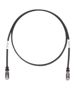 STP6X7BL-PANDUIT-Patch Cord Cat6A, Blindado S/FTP, CM/LS0H, 7ft, Color Negro