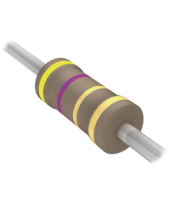 4.7QBK-ND-SYSCOM-Resistencia Axial de Película de Carbón de 4.7 Ohm, 1/4 Watt, 5% 