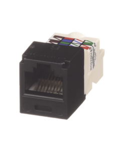 CJ688TPBL-PANDUIT-Conector Jack RJ45 Estilo TP, Mini-Com, Categoría 6, de 8 Posiciones y 8 Cables, Color Negro
