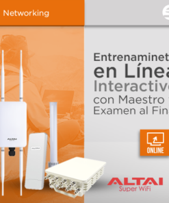 EXPERT-ALTAI-XP-ALTAI TECHNOLOGIES-ALTAI: Fundamentos Wi-Fi y mejores practicas de implementación para largas distancias - Curso Express SYSCOM