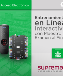EXPERTBIOSUPCS40-SUPREMA-Certificación Control de Acceso SUPREMA  BIOSTAR2 y CS40 - Curso Express SYSCOM